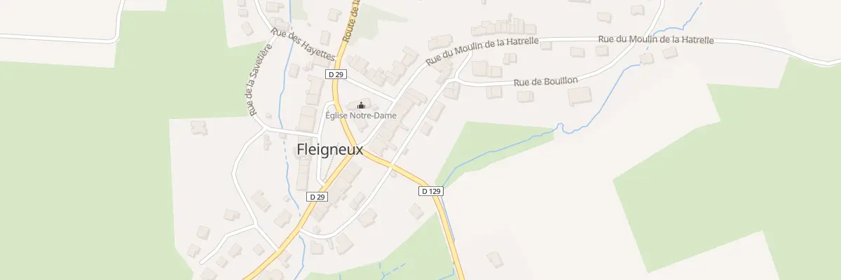Plan du 4 Rue de Bouillon à Fleigneux