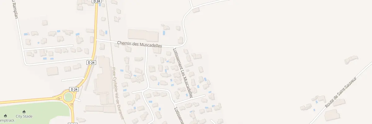 Plan du 2 Lot Les Muscadelles à Saint-Andiol