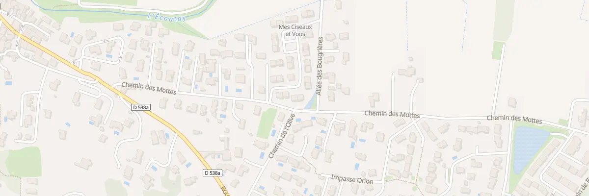 Plan du 3 Rue Gour de l’Olive à Beaumont-lès-Valence