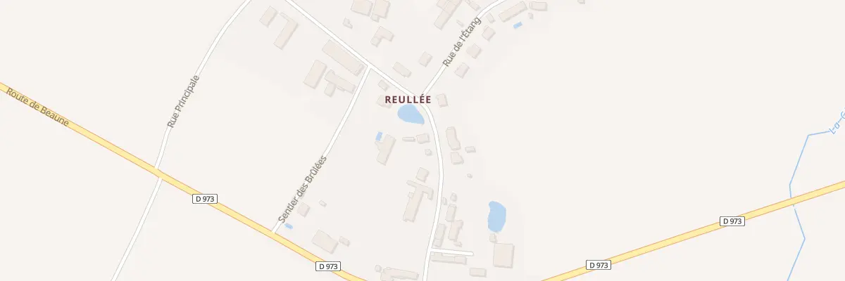 Plan du 9 Rue Principale à Marigny-lès-Reullée