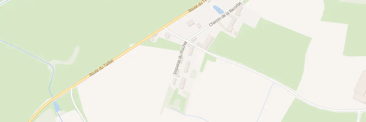 Plan du 53 Imp du Piochet à Simandre