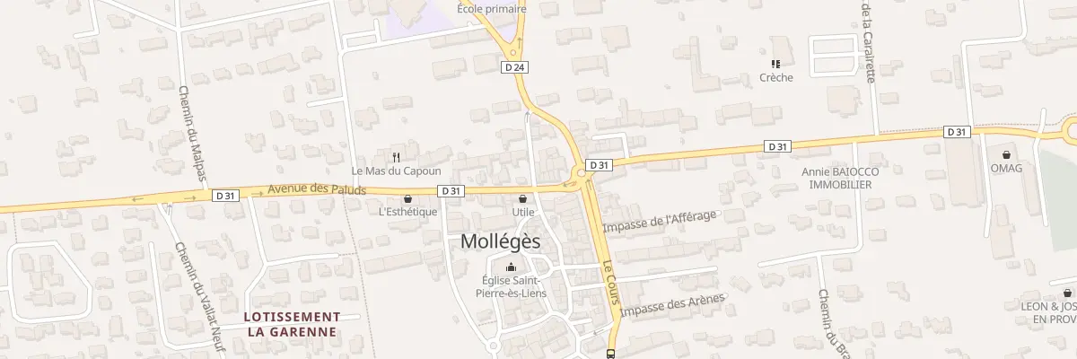 Plan du 49 Rue Grand’Rue à Mollégès