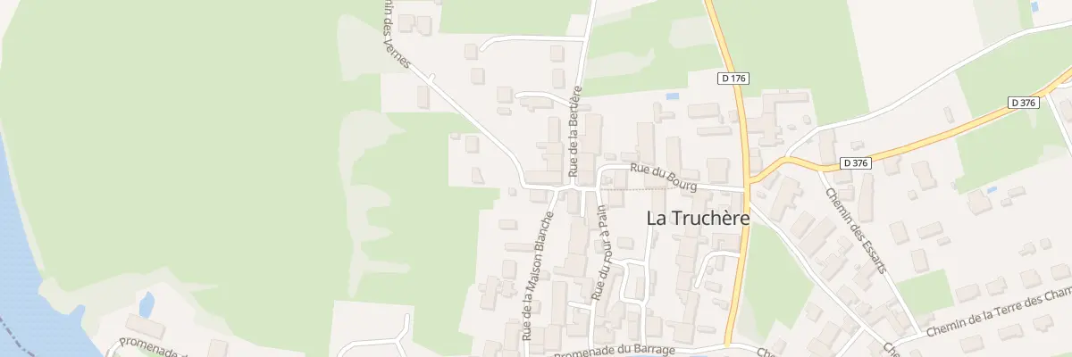 Plan du 5038 Che des Vernes à La Truchère