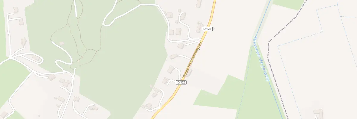 Plan du 515 Rte de Montmeyran à Montoison