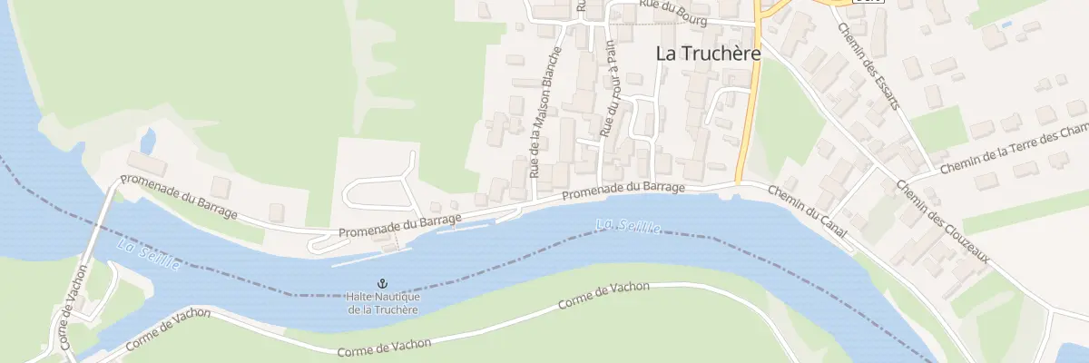 Plan du 5057 Prom du Barrage à La Truchère