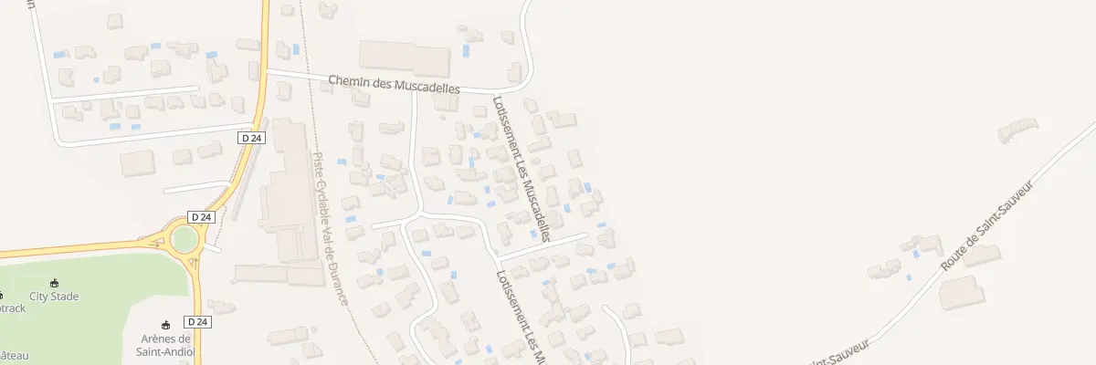 Plan du 5 Muscadelle à Saint-Andiol
