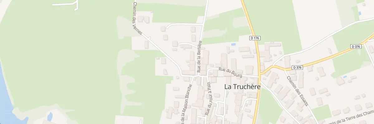 Plan du 5034 Rue de la Bertière à La Truchère