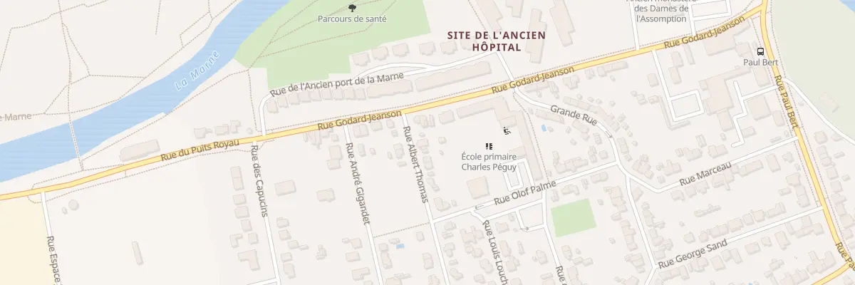 Plan du 40 Rue Albert Thomas à Saint-Dizier