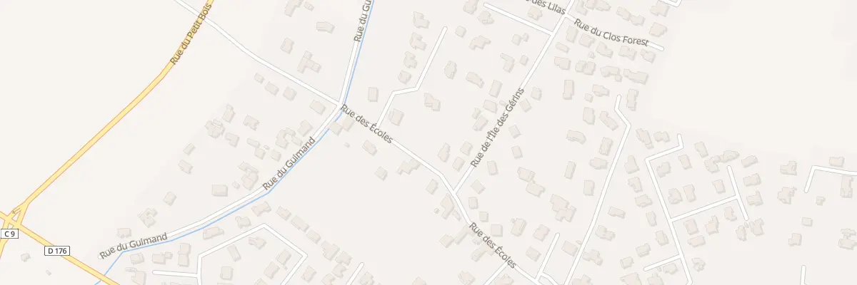 Plan du 28 Rue des Ecoles à Malissard