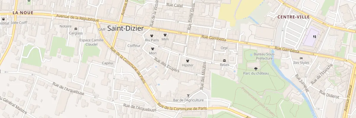 Plan du 2 Rue de Sancerre à Saint-Dizier