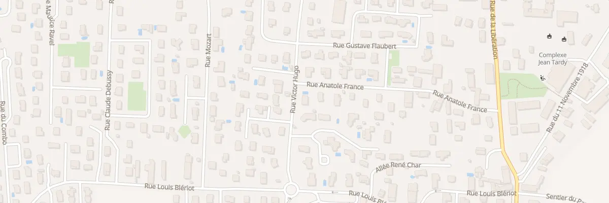 Plan du 16 Rue Victor Hugo à Mions