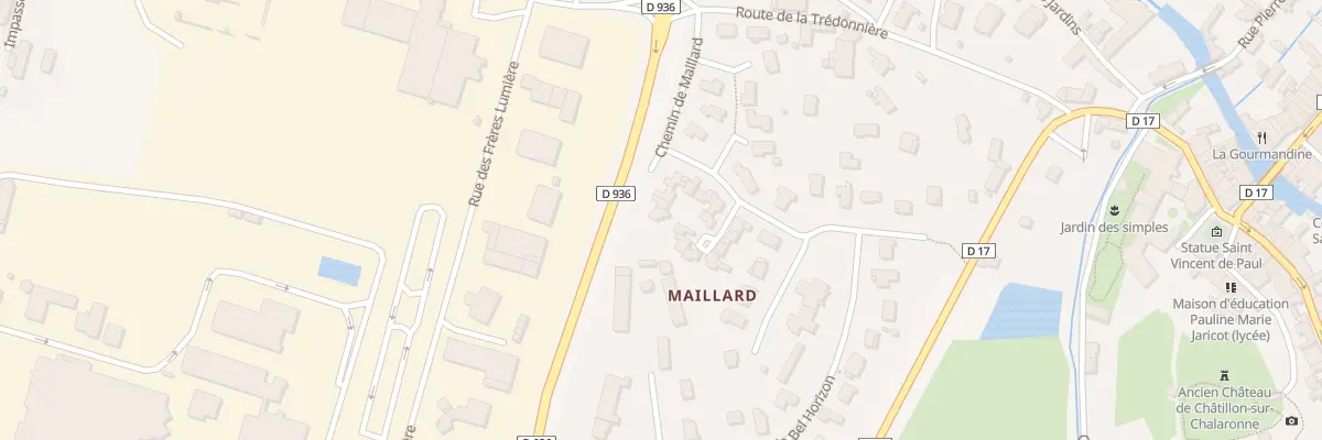 Plan du 707 Lot Bel Horizon à Châtillon-sur-Chalaronne