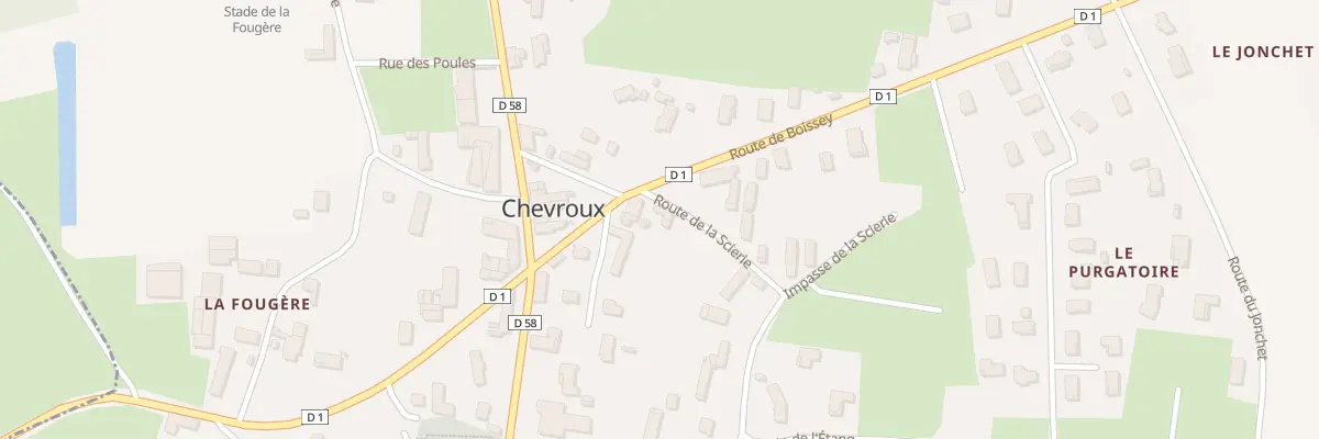 Plan du 10 Rte de la Scierie à Chevroux