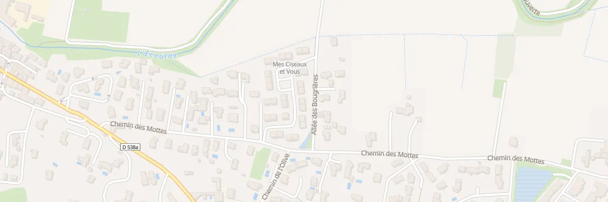 Plan du 8 Rue Gour de l’Olive à Beaumont-lès-Valence
