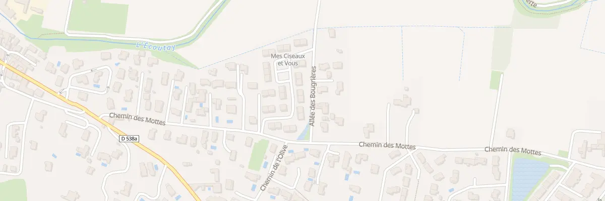 Plan du 7 Rue Gour de l’Olive à Beaumont-lès-Valence