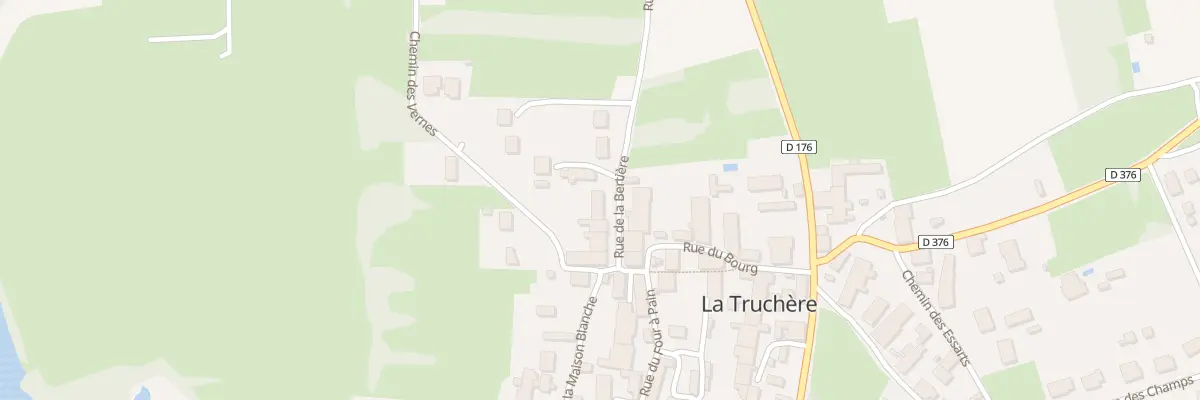 Plan du 5033 Rue de la Bertière à La Truchère