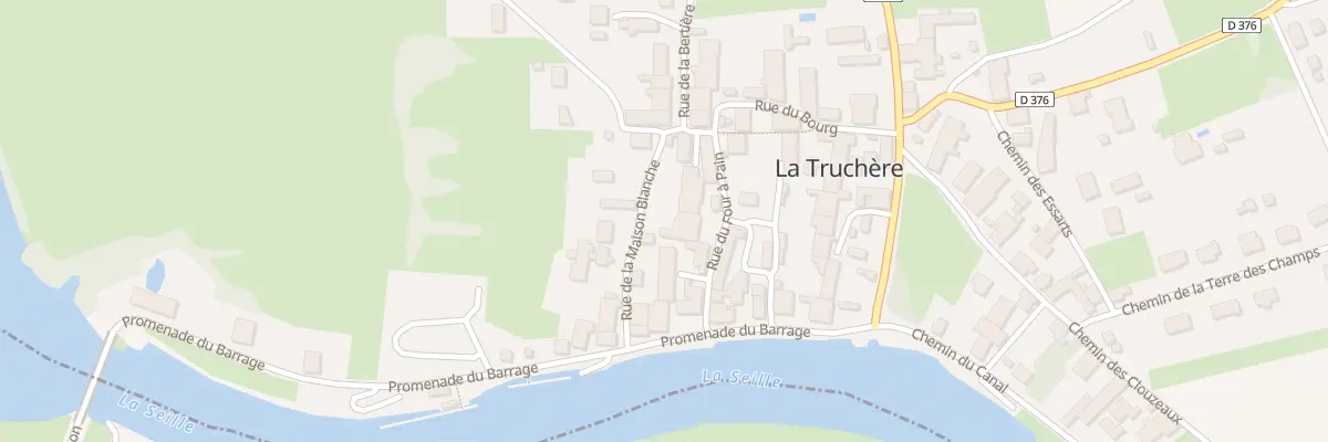 Plan du 5048 Rue de la Maison Blanche à La Truchère
