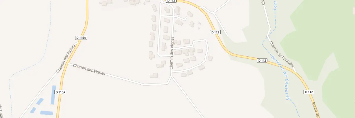 Plan du 199 Rue des Grandes Terres à Bren
