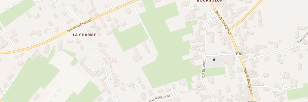 Plan du 38T Rue de la Charme à Ouroux-sur-Saône