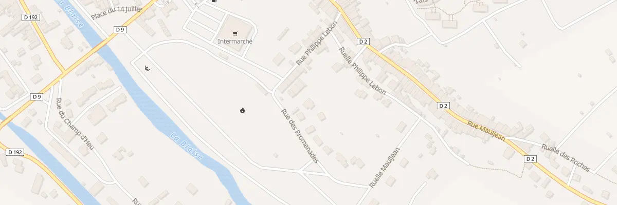 Plan du 5 Rue des Promenades à Wassy