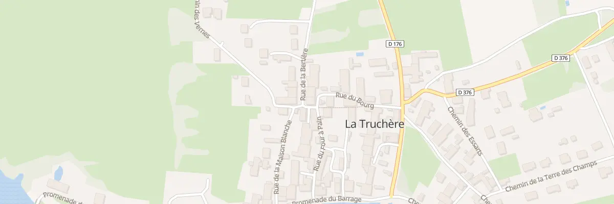 Plan du 5026 Che des Vernes à La Truchère