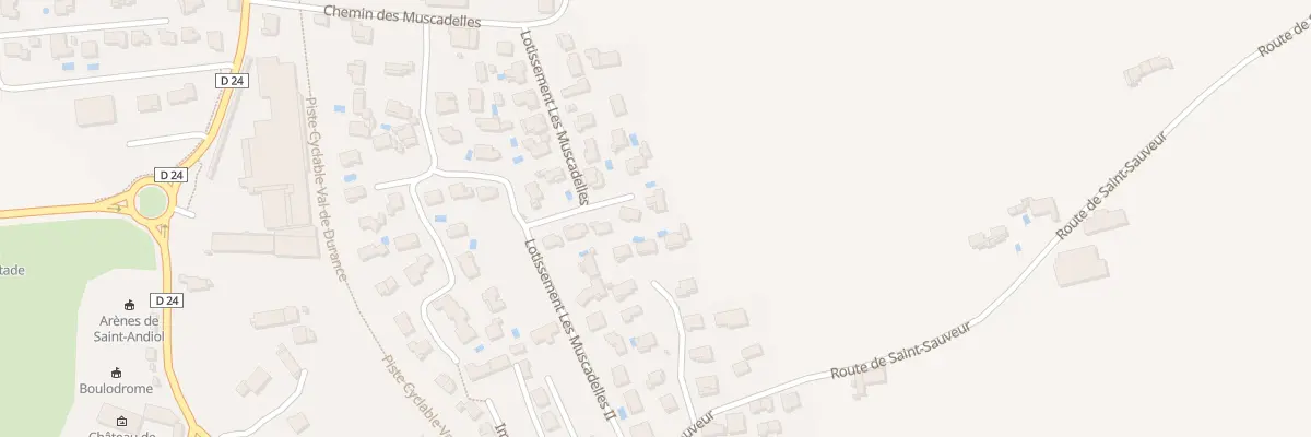Plan du 10 Lot Les Muscadelles à Saint-Andiol