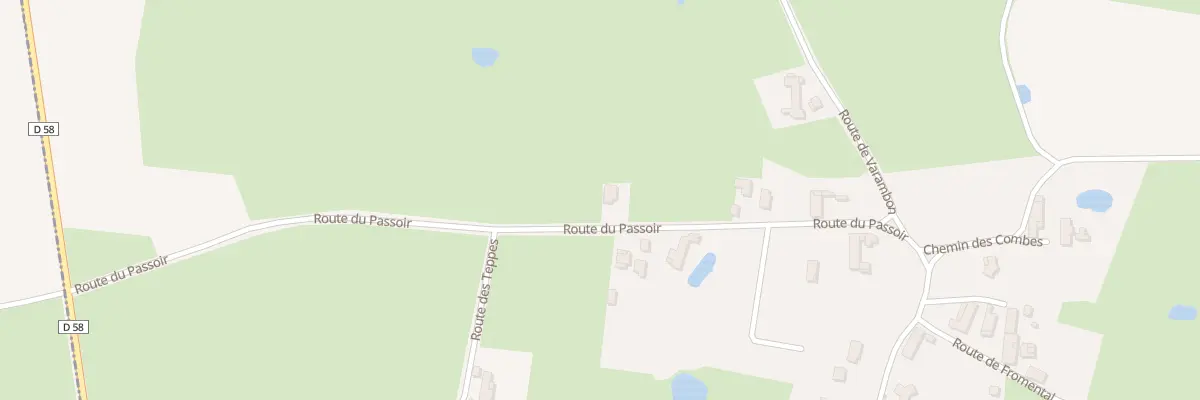 Plan du 467 Rte du Passoir à Chevroux