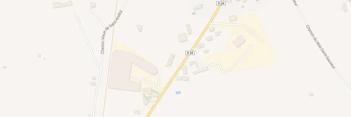 Plan du 5613 Rte de Saint-Andiol à Cabannes