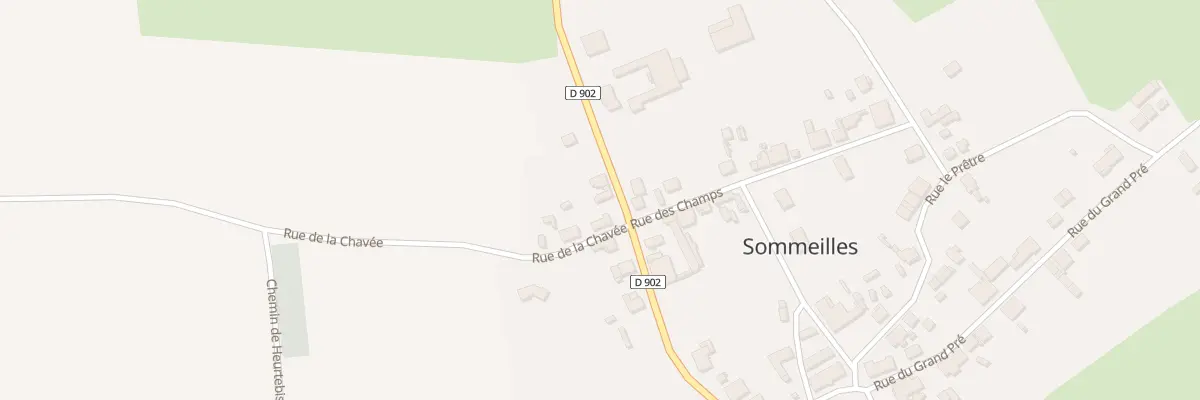 Plan du 7 Rte de Givry à Sommeilles