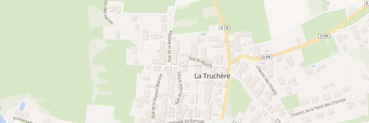 Plan du 5023 Rue du Bourg à La Truchère