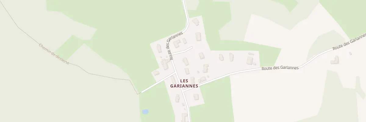 Plan du 5186 Les Gariannes à Sulignat