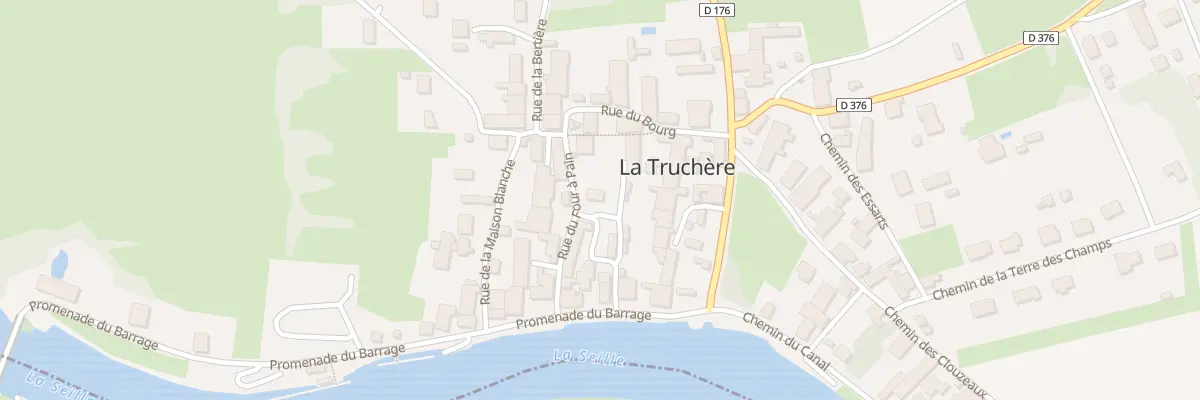 Plan du 5219F Rue du Puits à La Truchère