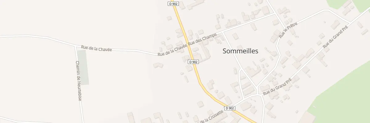 Plan du 3 Rte de Givry à Sommeilles