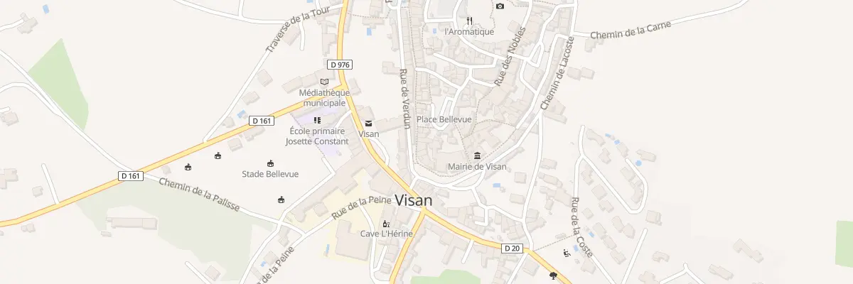 Plan du 5312 Le Village à Visan