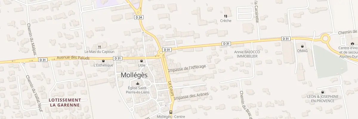 Plan du 48 Av du Comtat à Mollégès