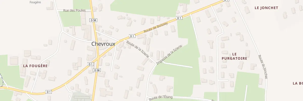 Plan du 119 Rte de la Scierie à Chevroux