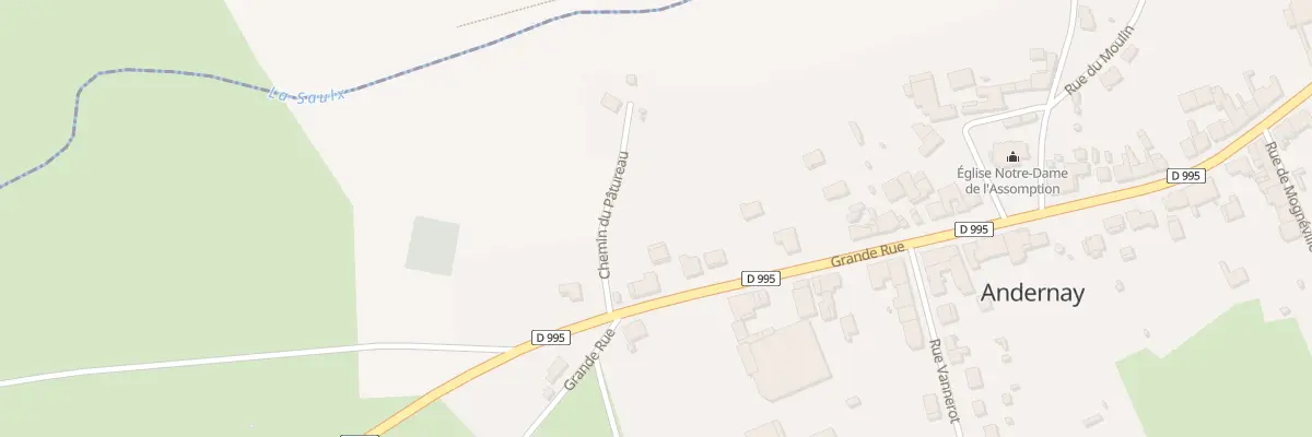 Plan du 70 Gr Grande Rue à Andernay