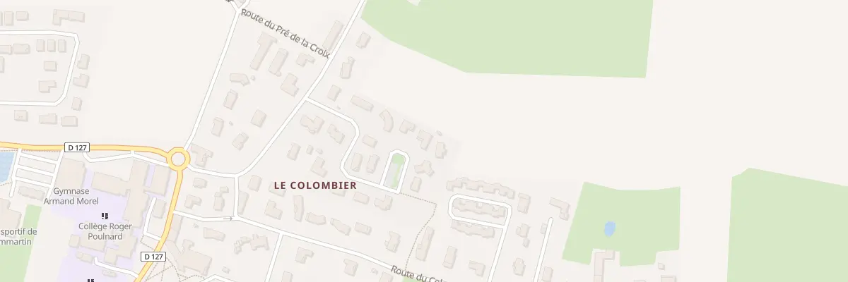 Plan du 180B Rte de Sulignat à Bâgé-Dommartin