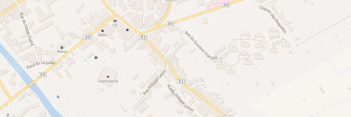 Plan du 23 Rue Mauljean à Wassy