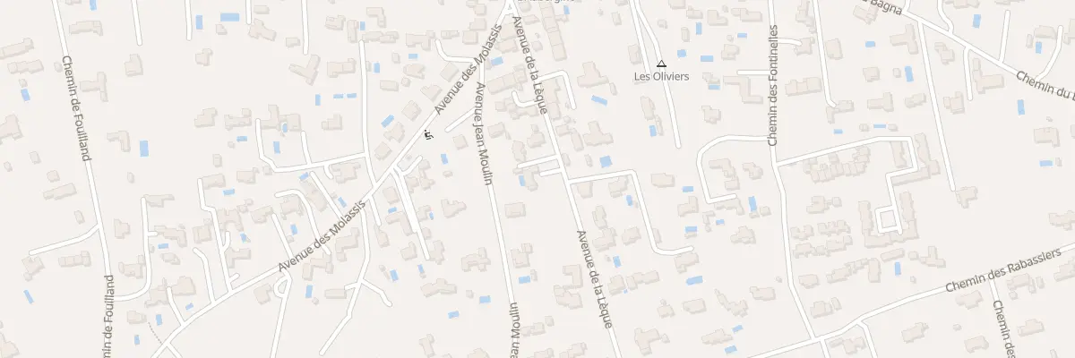 Plan du 5001 Av de la Lèque à Eygalières