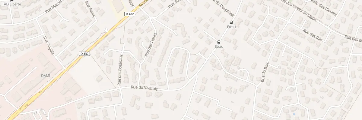 Plan du 5185A Le Peuplier à Saint-Marcel-lès-Valence