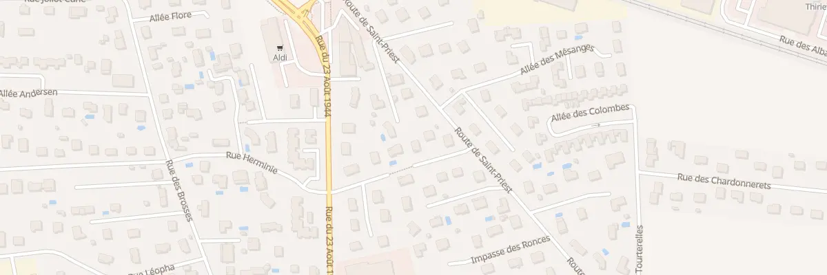 Plan du 3 Imp Beauséjour à Mions
