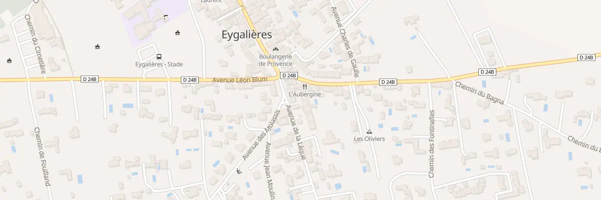 Plan du 5201 Pl Marcel Bonnein à Eygalières