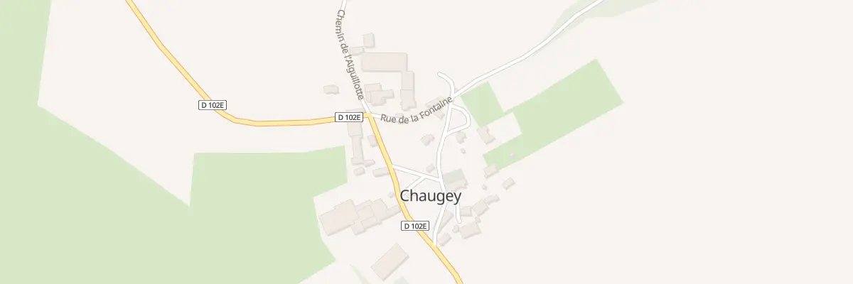 Plan du 1 Rue de l’Eglise à Chaugey