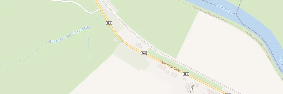 Plan du 5214 Les Ruelles à Noyers-Pont-Maugis