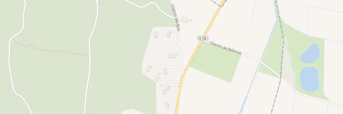 Plan du 25 Che des Bois à Montoison