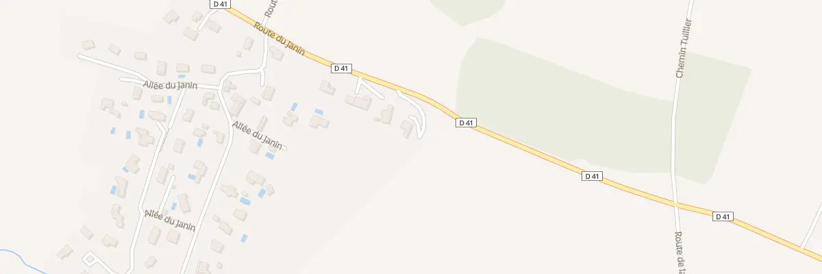 Plan du 1 Chez Janin à Estrablin