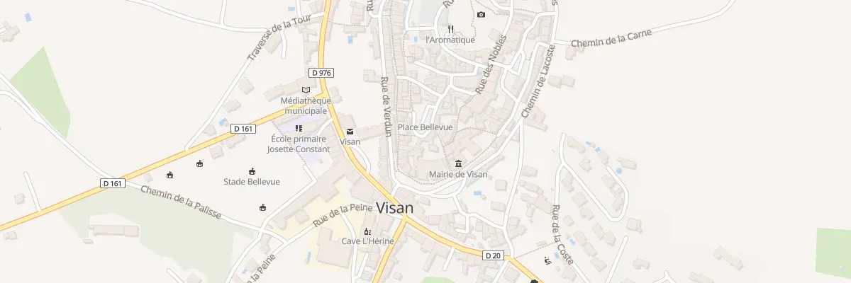 Plan du 32 Rue Bellevue à Visan