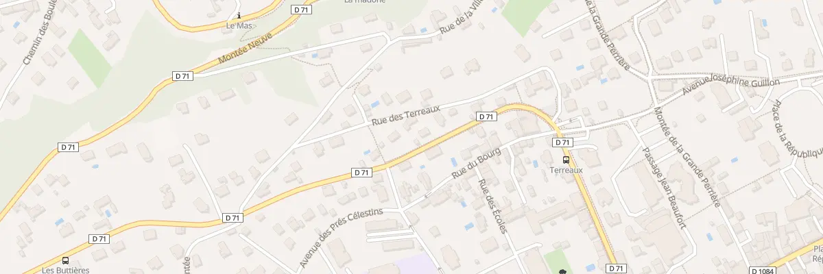 Plan du 194 Mte Neuve à Miribel