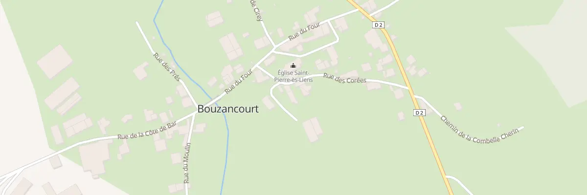 Plan du 4 Rue des Corees à Bouzancourt
